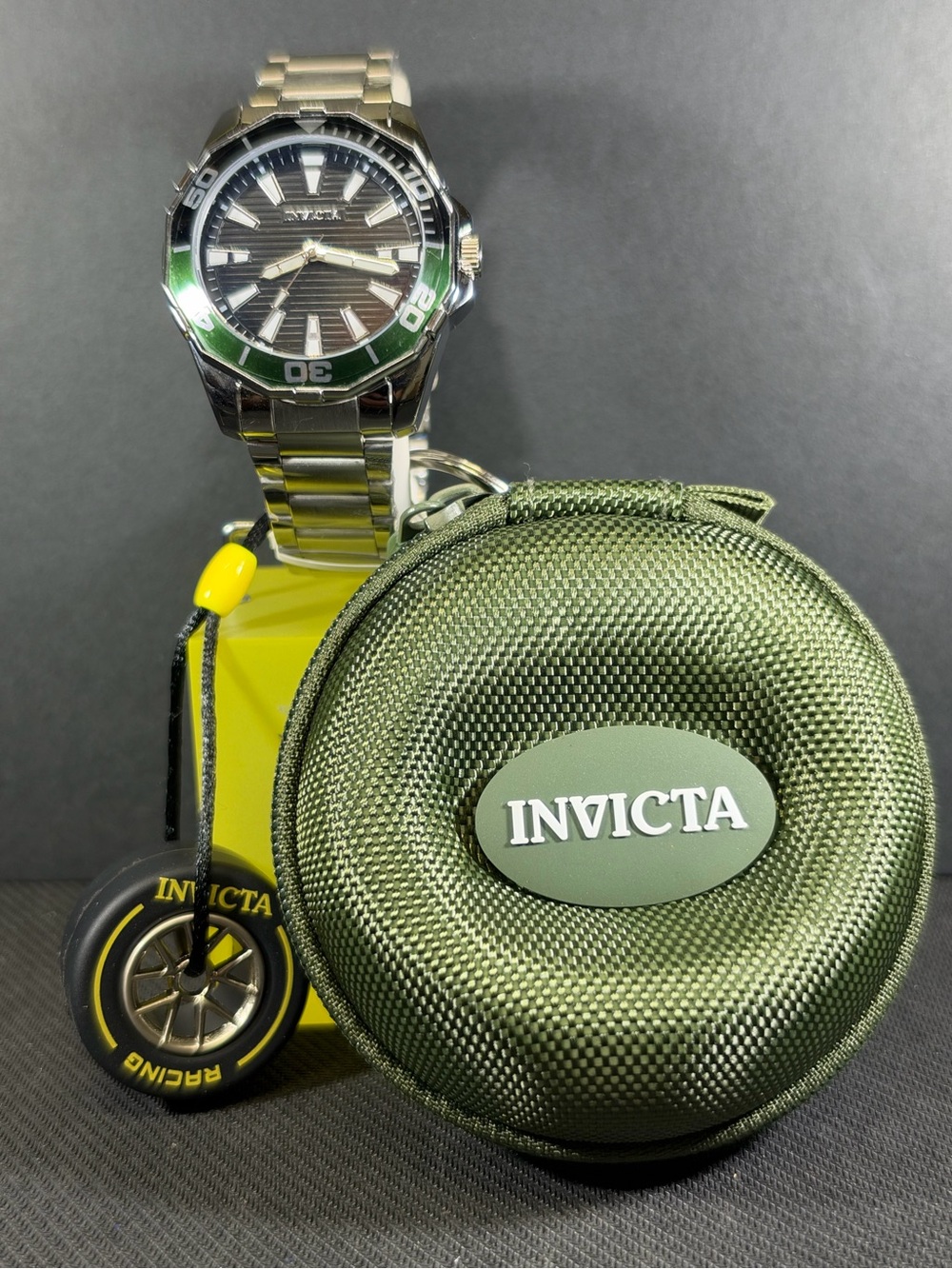 Invicta Pro Diver Meridian Special Edition Men’s Watch 46mm Green 001-GA-M-103